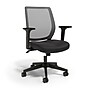 Staples Essentials Ergonomic Fabric Swivel Task Chair, Black (UN56947)~#|#~E070C60B-5D5A-40B2-9AFB041BBBD6FC19_sc7