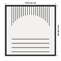 Amanti Art Modern Statement Stripes 2 by The Creative Bunch Studio Wood Framed Wall Art Print, 33" x 33" (A42677160265)~#|#~E0733AD0-81DA-45CA-AA5AC1E04E687A6C_sc7