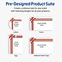 Avery Rectangle Multipurpose Labels, 1" x 2-5/8", White, 160/Pack (19479370587)~#|#~E07BF164-C646-4A6C-AFAD97BEE78A023C_sc7