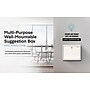 AdirOffice Steel Multipurpose Drop Box Interoffice Mailbox, Large, White (631-03-WHI-PKG)~#|#~E081644D-21C2-4888-B0793AE729199B92_sc7