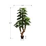 Monarch Specialties Inc. 83" Artificial Monstera Tree in Pot (I 9596)~#|#~E0872E9E-6044-441A-9CAF240EFAB7540C_sc7