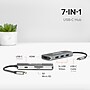 Plugable USB C Hub Multiport Adapter, 7-in-1 Hub, 87W Charging (USBC-7IN1)~#|#~E08C58EA-E0AF-4C7A-9B5B3BF11E0163A7_sc7