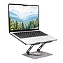 Staples TECH 10" x 8.7" Steel Adjustable Laptop Stand, Silver (ST62820-CC)~#|#~E08E013F-3B03-4331-A4582D9FD7F5D3AE_sc7