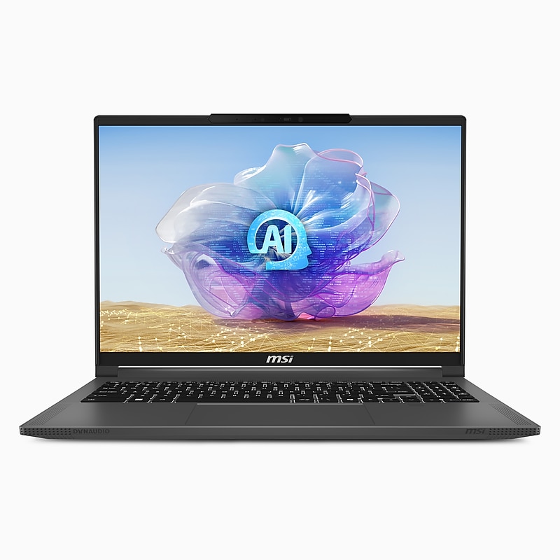 MSI Creator 16 AI Studio 16" UHD+ 120Hz Laptop, CoPilot+ PC, Intel Core Ultra 9-185H, 64GB RAM, 2TB SSD, Windows 11 Pro image 1