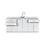 Viva Comfort 36.75"H x 72"W Exam Room Medical Cabinet With Sink, 2-Doors, 3-Drawers, Gray (ME902-BASE-72-CS-GRY-MK)~#|#~E0922EF9-A628-4A4C-82A15D5968FDF445_sc7
