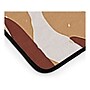 DENY Designs Waves Modern Wild Ap by Marta Barragan Camarasa Anti-Slip Polyester Desk Pad, 15.5" x 31.5", Brown/White~#|#~E092DBE9-D8FA-4E4A-8D63611AE493433E_sc7