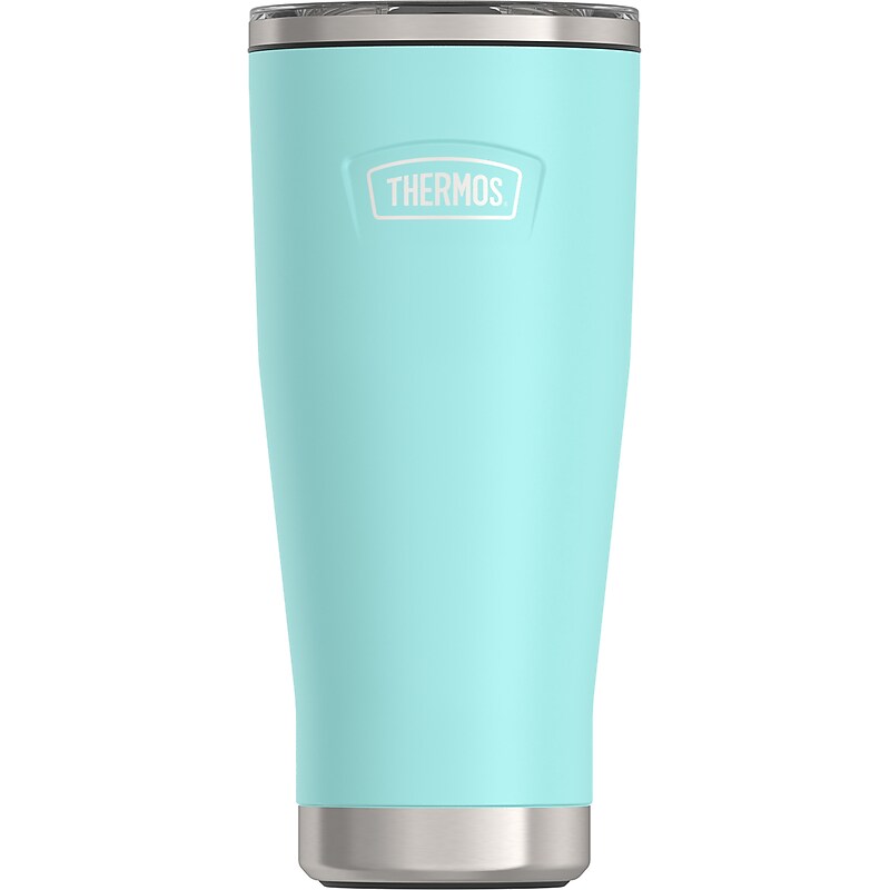 Thermos Icon Stainless Steel Vacuum Insulated Hot/Cold Tumbler with Slide Lock Lid, 18 oz., Sea Green (EAIS1154SG4) image 1