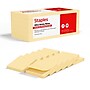 Staples Ultra Sticky Notes, 3" x 3", Sunshine Collection, 100 Sheets/Pad, 12 Pads/Pack (ST62887)~#|#~E0970CBB-196F-4959-9259BCAE625AC5E1_sc7