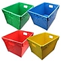 Flipside 44 Qt. Storage Totes, Assorted Colors, 4/Pack (40192)~#|#~E09CC4F7-4F24-41C3-AA68BCA2C928FF8E_sc7