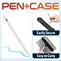 Delton AP7 Stylus Pen for iPad, Wireless Magnetic Charging, White (DAP7)~#|#~E09DD996-2DFF-4900-8A14D6A3058CD68B_sc7