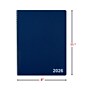 2026 Staples 8" x 11" Weekly & Monthly Appointment Book, Navy (ST58470-26)~#|#~E0A10969-3C13-44A1-833D126A391AB35F_sc7