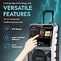 Dolphin® Audio Bluetooth Portable Karaoke Speaker with 14.1" Touchscreen and Wireless Microphone (KB-85R)~#|#~E0A81467-3CB3-4EF2-9984D91E2541CAB2_sc7