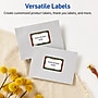 Avery Rectangle Multipurpose Labels, 2" x 3", White, 80/Pack (19479370517)~#|#~E0ABC9A7-8024-4BD4-984342F9B9008D45_sc7