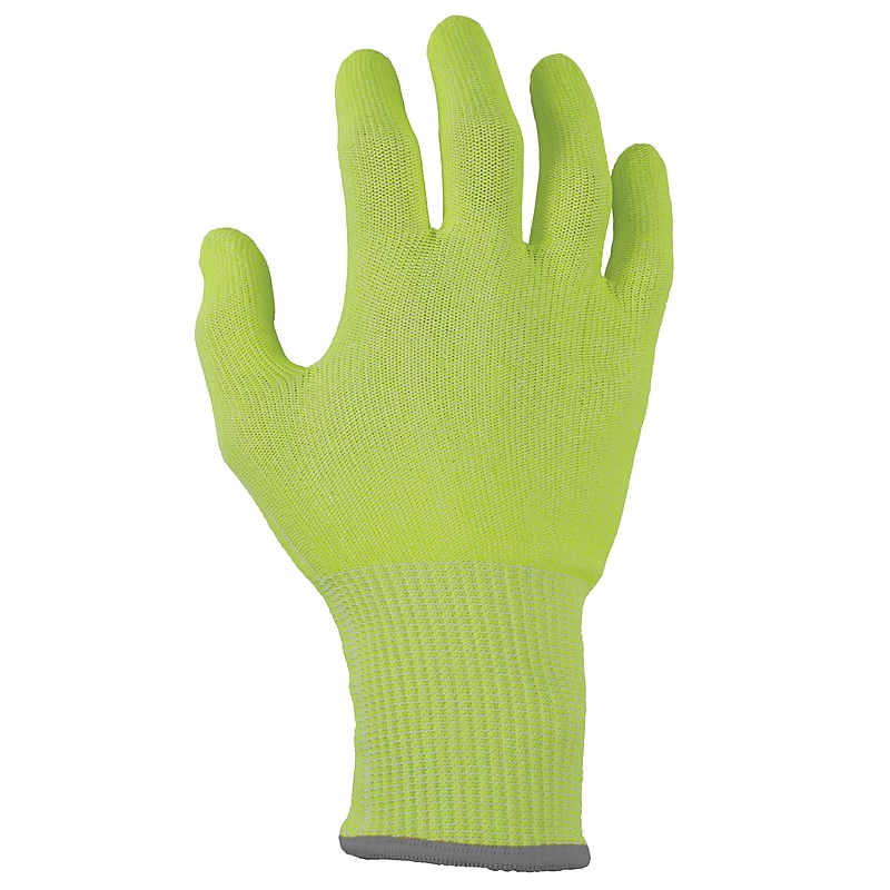 Ergodyne ProFlex 7040 Seamless Knit Cut Resistant Gloves, Food Safe, ANSI A4, Lime, Medium, 144 Pairs (18023) image 1