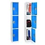 AdirOffice 72'' 3-Tier Blue Storage Locker, 4/Pack (629-203-BLU-4PK)~#|#~E0B3095C-6B45-4ACB-A9CFCDD4404DB744_sc7