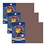 Tru-Ray 12" x 18" Construction Paper, Dark Brown, 50 Sheets/Pack, 3 Packs/Bundle (PAC103056)~#|#~E0B5FCC2-517B-4B78-A6F5CE9D253FF020_sc7