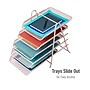 Mind Reader 5-Tier Stackable Paper Desk Tray Organizer, Metal, Pink (5TPAPER-PNK)~#|#~E0B62FCA-D1F1-4738-A16B597E0BE46306_sc7