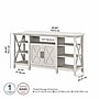Bush Furniture Key West Tall TV Stand, Linen White Oak, Screens up to 65" (KWV160LW-03)~#|#~E0B64089-AE55-469E-9377FAA27DE4097D_sc7