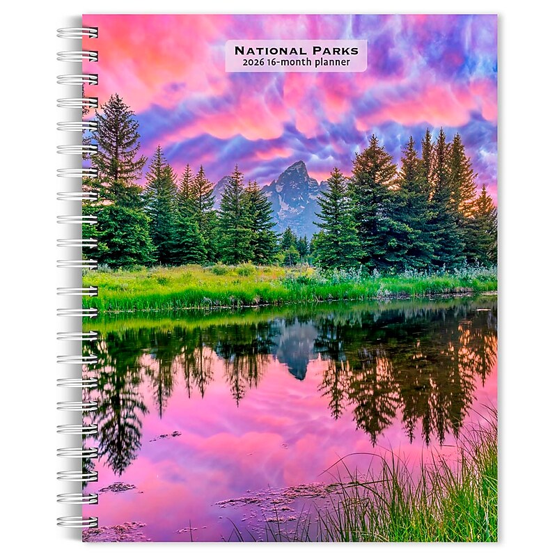 2026 BrownTrout National Parks 6.5" x 7.75" Weekly Planner (9798330704774) image 1