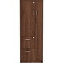 Lorell Essentials Series 65.6" Laminate Tall Storage Cabinet With 2 Drawers, Walnut (LLR69889)~#|#~E0BB0B45-2589-4EE2-B8D629007964EDCE_sc7