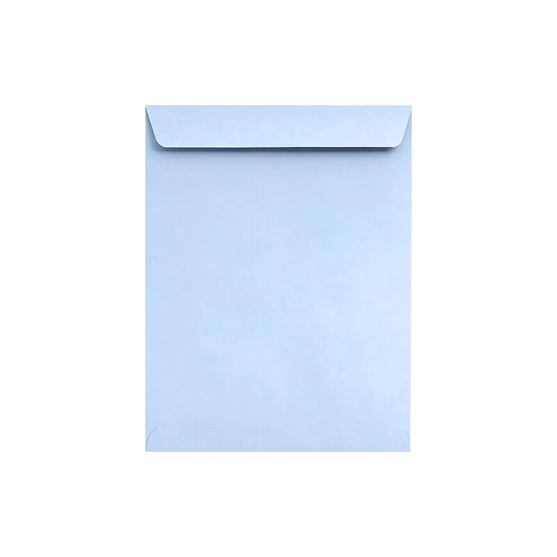 LUX Open End Envelopes, 10" x 13", Baby Blue, 50/Pack (EX4897-13-50) image 1