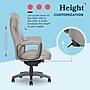 La-Z-Boy Arcadian Ergonomic Bonded Leather Swivel Executive Chair, Beige (60008-BGE)~#|#~E0C11DDB-E511-4A40-89939E2DBE57736D_sc7