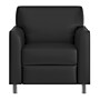 Flash Furniture Hercules Diplomat LeatherSoft Reception Chair, Black/Chrome Legs (BT8271BKCHR)~#|#~E0C37926-8944-4FC1-B4702EBCEC8A017B_sc7