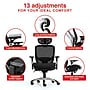 Staples Hyken XL Ergonomic Fabric Swivel Big & Tall Chair, Black (ST63145)~#|#~E0C3D862-F7AB-4B58-BD53A60335FC0E6A_sc7