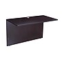 Boss Office Products 71" U-Shaped Desk with File Pedestal and Hutch, Mocha (GROUPA5-MOC)~#|#~E0C4B2A1-9ADE-4D0D-9D4AC9C1380210B6_sc7
