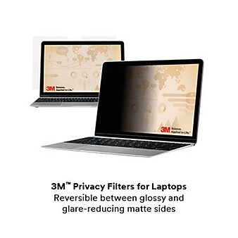 3M Privacy Filter for 14" Widescreen Laptop with COMPLY Attachment System, 16:9 Aspect Ratio (PF140W9B)