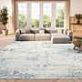 Safavieh Amelia Collection 9' x 12' Rectangle Area Rug, Machine Made, Ivory/Blue (ALA700A-9)~#|#~E0CA224A-CFCE-431A-A3CC68CB03A338CA_sc7