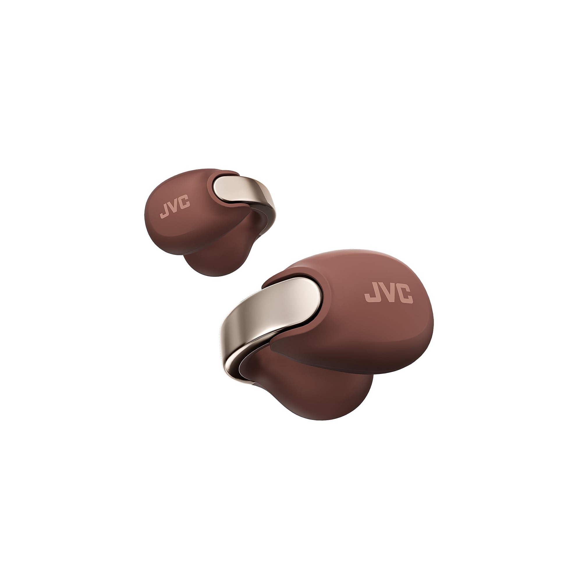 JVC Nearphones Wireless Open-Ear Earbuds, Bluetooth, Maroon (HANP1TT) Sansujyuku sansujyuku.com