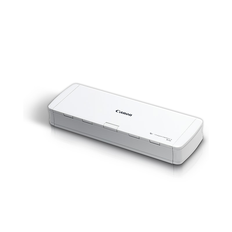 Canon imageFORMULA R10 USB Duplex Portable Document Scanner, White (4861C001) image 1
