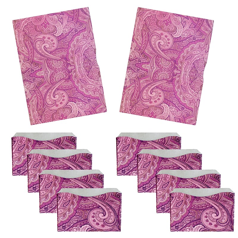 Rogue Wallet WalletGuard RFID Paper Travel Wallet, Purple, 10/Pack (WALRFIDPKGPAISL) image 1