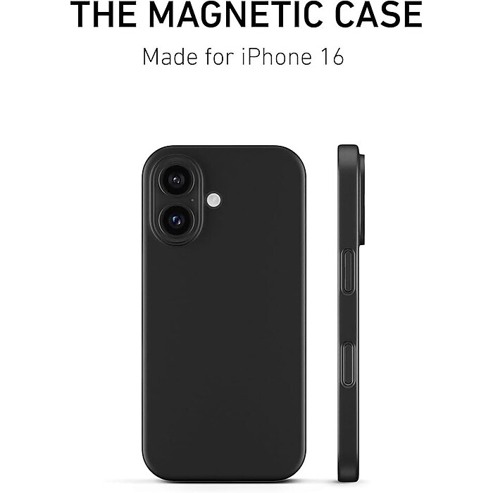 PEEL Magnetic Phone Case for iPhone 16, MagSafe-Compatible, Shock