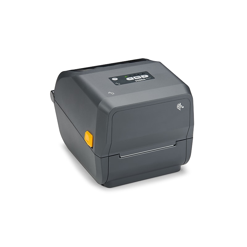 Zebra ZD421 Thermal Transfer Label/Receipt Printer, 4.09” Wide (300 dpi), USB/Serial/Bluetooth/NFC, Black image 1