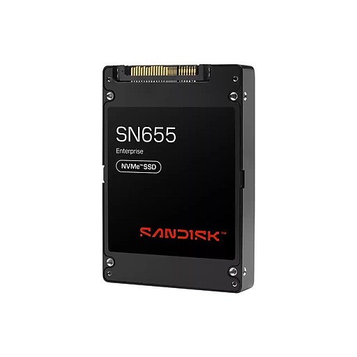 SanDisk SN655 61.44TB U.3 PCIe Gen4 NVMe Solid State Drive, TLC 3D
