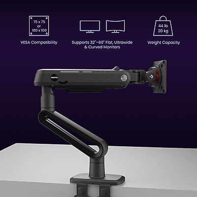 Kanto DMG Heavy-Duty Desktop Gaming Monitor Arm for 32” – 60” Screens, Black Sansujyuku sansujyuku.com