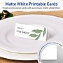 Avery Integrated Cards, 1-7/16" x 3.75", Matte White, 150/Pack (95289)~#|#~E0E25438-AECC-4E25-90A6D72C6535DDEB_sc7