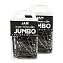JAM Paper Jumbo Paper Clips, 2" Capacity, Gray, 75 Clips/Pack, 2/Pack (21830628a)~#|#~E0E2B5FF-927A-4A4D-AA939D6287DE2137_sc7