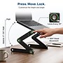 Uncaged Ergonomics WorkEZ Executive 18" Laptop Cooling Stand with 2 Fans, 3 USB Ports, Black (WEEFHb)~#|#~E0E394EA-B25D-4C3F-93E6519B8F08DC81_sc7