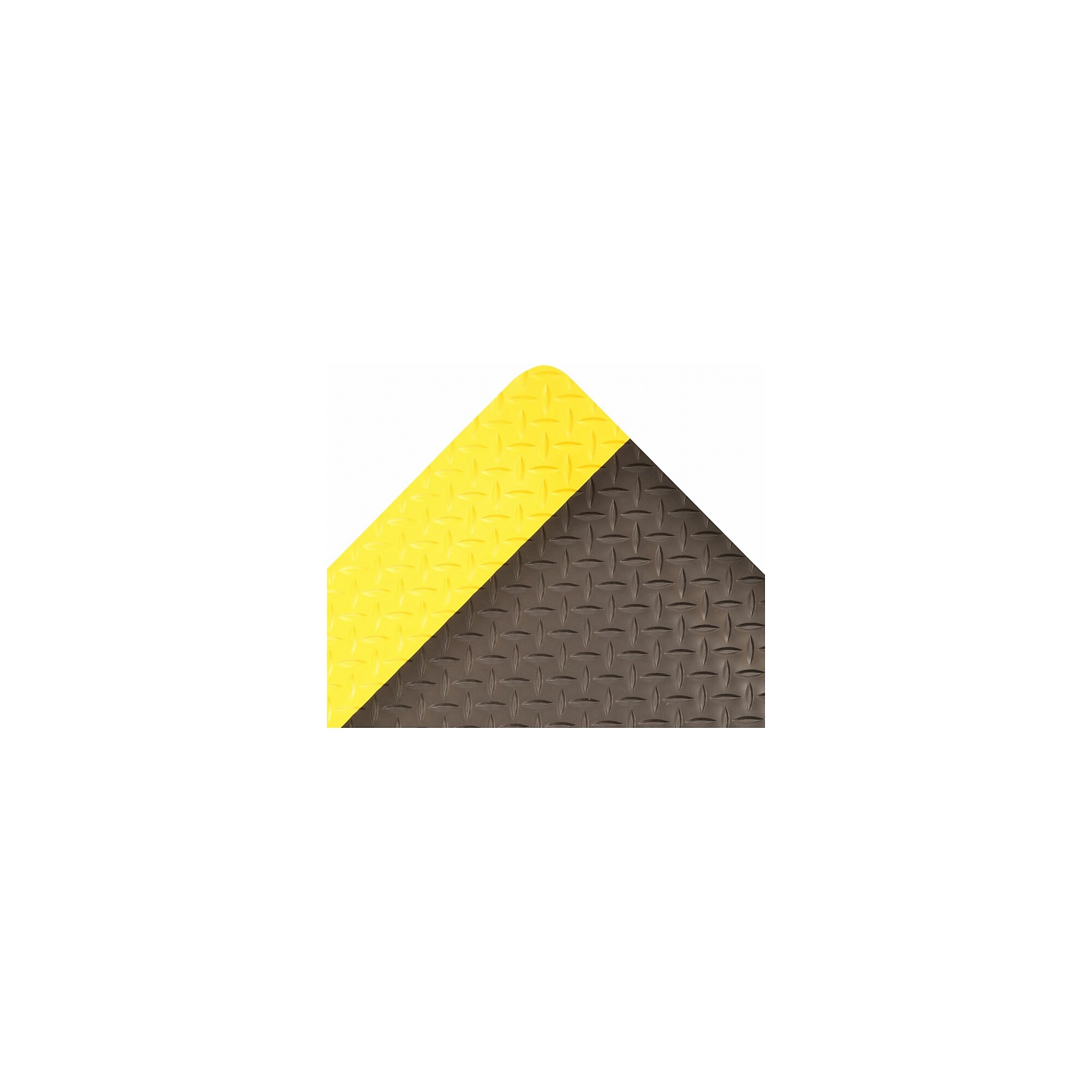 NoTrax Saddle Trax Anti-Fatigue Mat, 60″ x 36″, Black/Yellow (979S0035YB) Sansujyuku sansujyuku.com