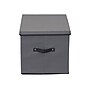 Household Essentials 57 Quart Dinnerware Storage Container, Fabric, Gray (52541-1)~#|#~E0EFB0B5-A82C-43C4-91F463F6109ED406_sc7