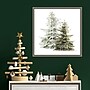 Amanti Art Vintage Wooded Holiday Trees in Snow by Katie Pertiet Framed Canvas Wall Art Print, 22" x 22" (A42675456637)~#|#~E0F0DF0E-C61E-44C9-B219AEFA6B8968FD_sc7