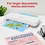Staples Thermal Laminating Pouches, Menu Size, 3 Mil, 25/Pack (5201102/5201104)~#|#~E0F4DEA3-B4BA-4876-B94BBFBD66D7DE7E_sc7