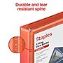 Staples 1/2" 3-Ring View Binder, D-Ring, Orange (26430-CC)~#|#~E0F6534D-AF18-4F69-99E2C50A5AC26E99_sc7