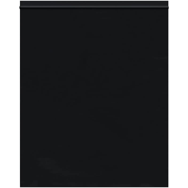10" x 12" Reclosable Poly Bags, 2 Mil, Black, 1000/Carton (PB3655BK) image 1