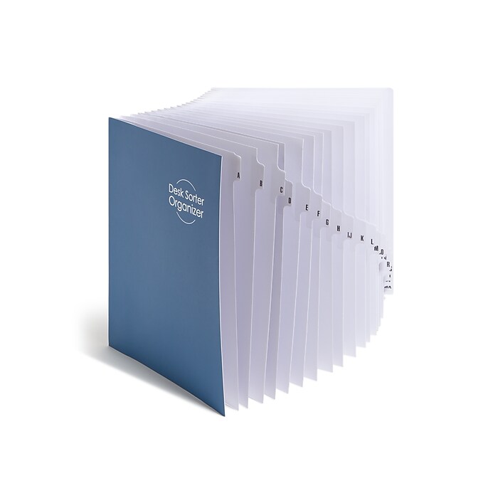 Smead Desk File/Sorter, Alphabetic (A-Z), 20 Dividers, Letter Size