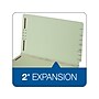 Pendaflex End Tab File Folder, Straight Cut, Right Position, Legal Size, Light Green, 25/Box (47715GW)~#|#~E100A2CD-1DB6-488F-8ECBE1241E026CAF_sc7