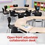 Staples 30.9"W Trapezoidal Student Desk, Gray/Brown (ST63539)~#|#~E103B745-DA48-43EF-B0519F41BD4288FD_sc7